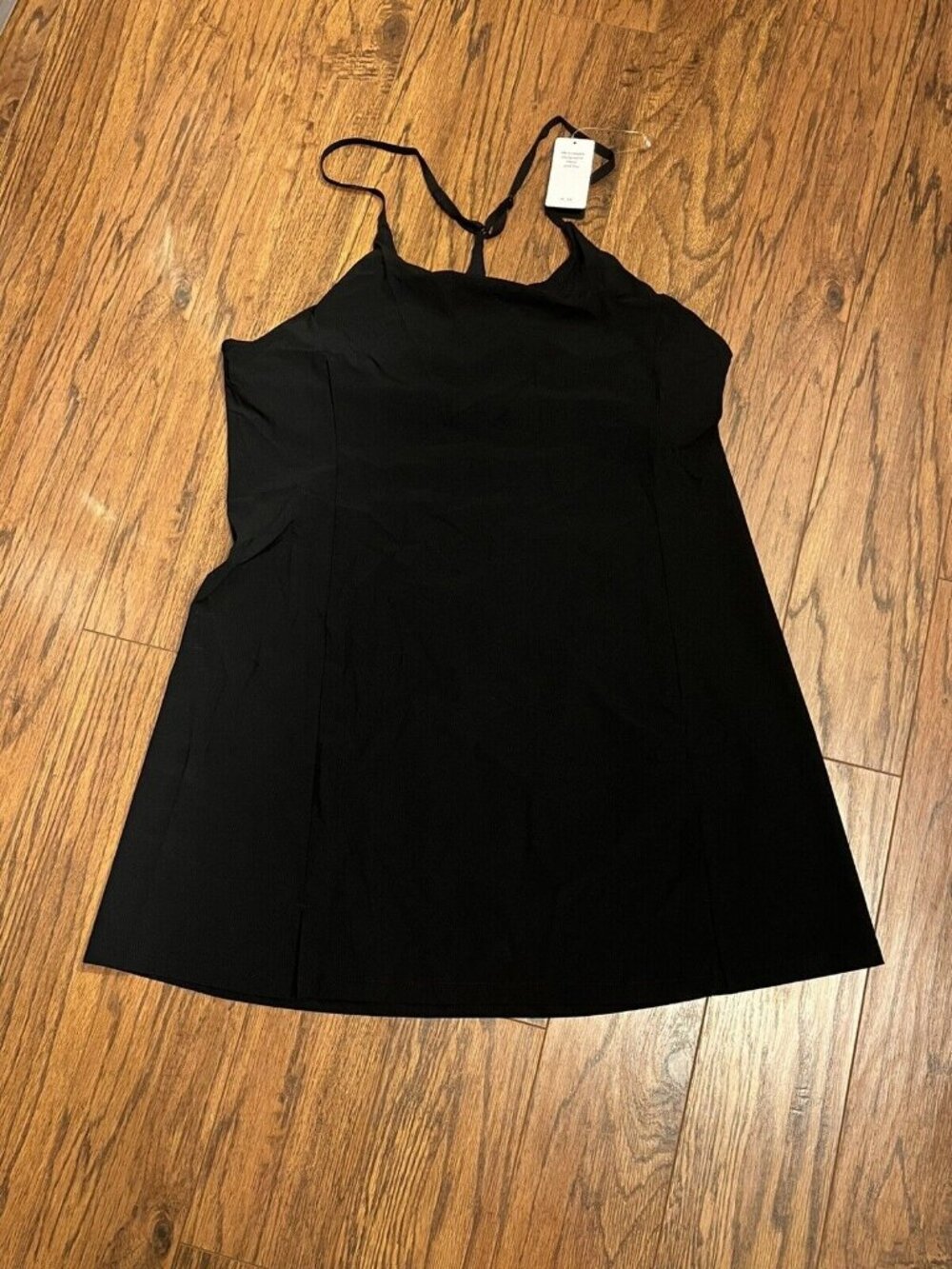 Baleaf Dress Black Spaghetti Strap Tank Dress Size 2XLarge Lightweight Dress U6p